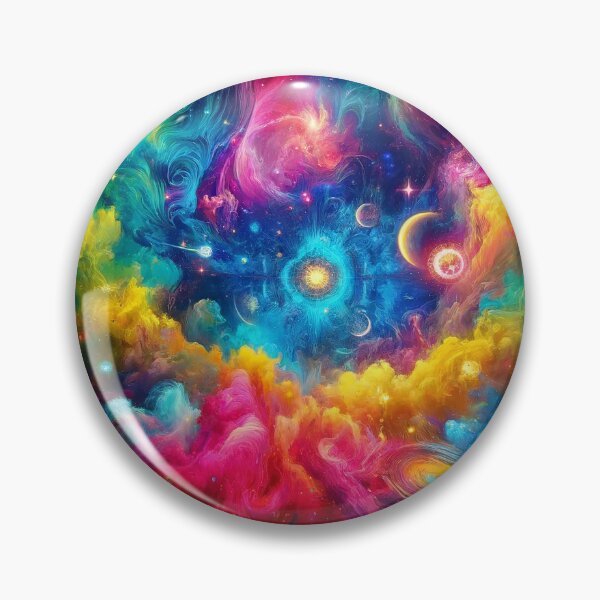 Item preview, Cosmic Visions in Vibrant Colors designed and sold by PsycheBrain.