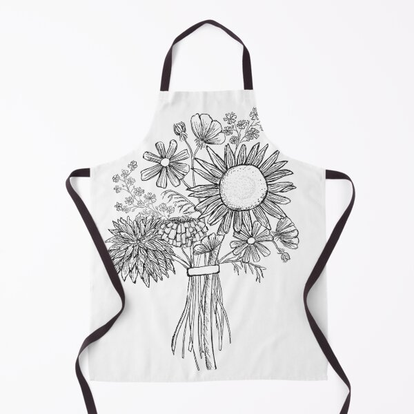 Item preview, Line Art Bouquet designed and sold by elliekurt.