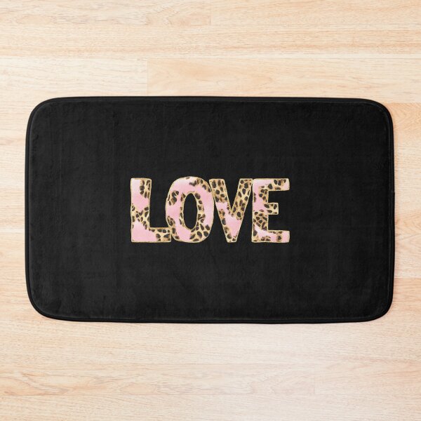 Item preview, Pink Leopard Love Letters designed and sold by sheprint.