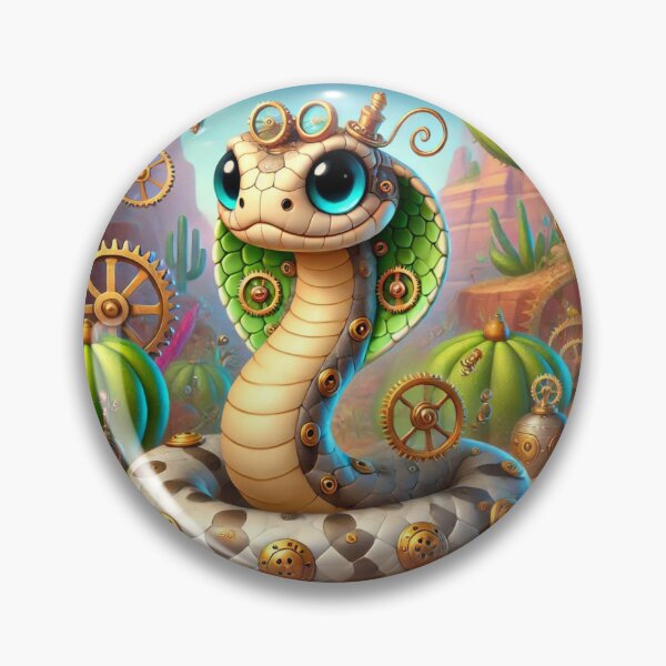 Item preview, Steampunk Southern Pacific Rattlesnake designed and sold by Sillytoe.