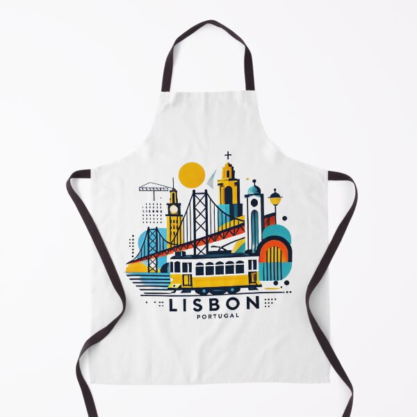 Item preview, Retro Lisbon Portugal designed and sold by Places On Earth.