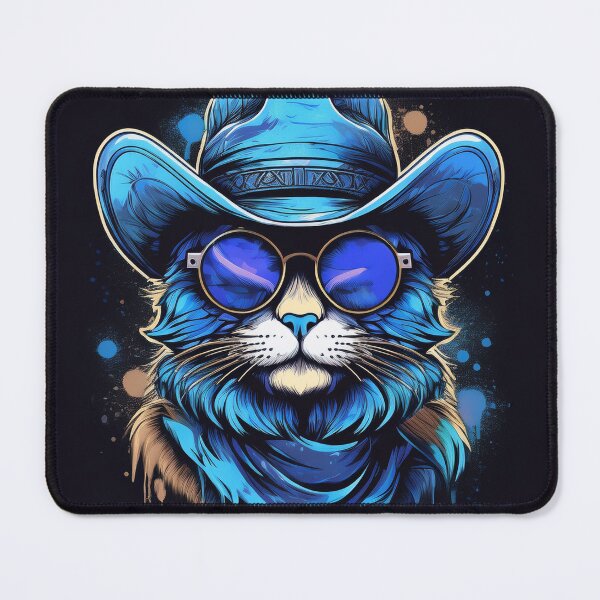 Item preview, Cat in hat and shades Graffiti Style designed and sold by Boxing Kangaroo Retail Company.