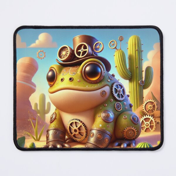 Item preview, Steampunk Spadefoot Toad designed and sold by Sillytoe.