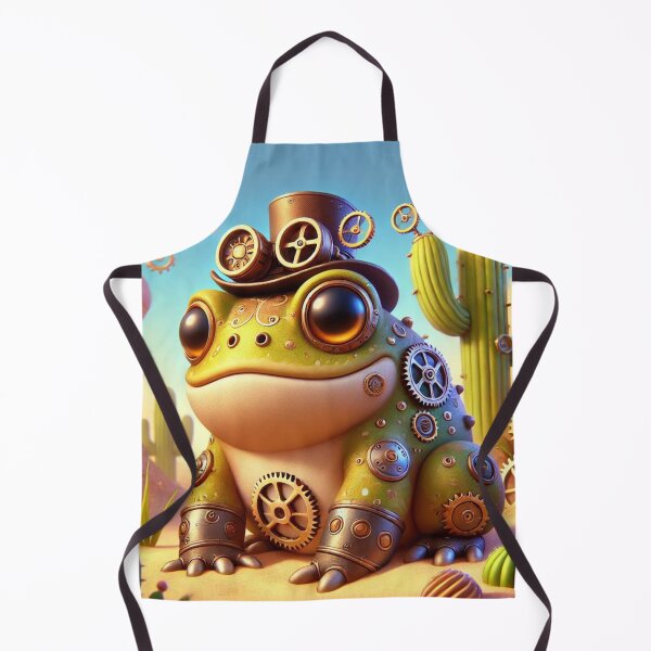 Item preview, Steampunk Spadefoot Toad designed and sold by Sillytoe.