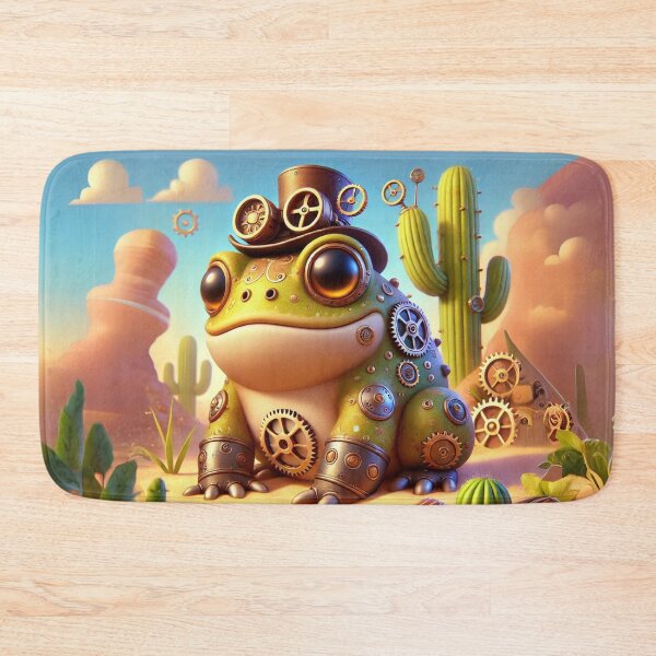 Item preview, Steampunk Spadefoot Toad designed and sold by Sillytoe.