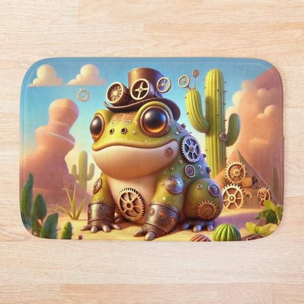 Item preview, Steampunk Spadefoot Toad designed and sold by Sillytoe.