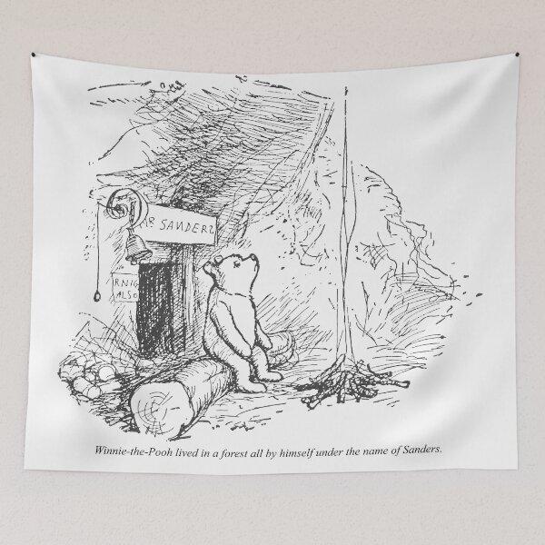 Item preview, Winnie-the-Pooh lived in a forest all by himself under the name of Sanders. designed and sold by Douglas E. Welch Design and Photography.