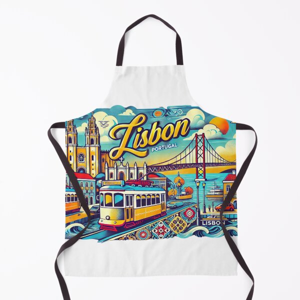 Item preview, Vintage Lisbon Portugal designed and sold by Places On Earth.