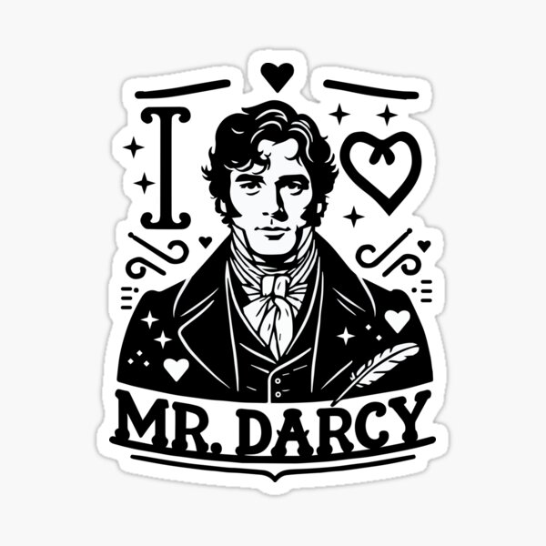 Item preview, I love Mr Darcy - Pride and Prejudice  designed and sold by CosmicTornado.