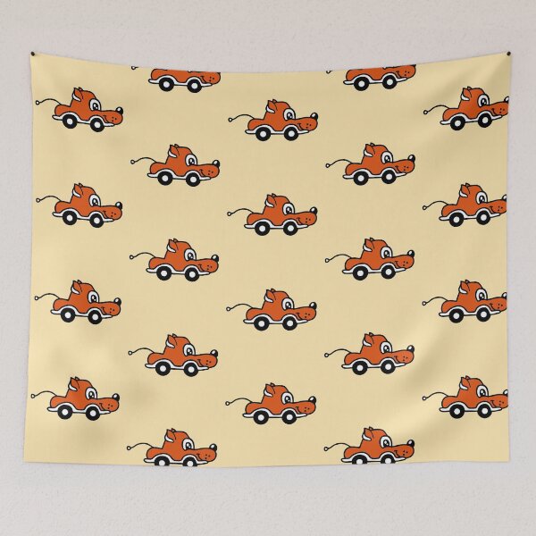 Item preview, Dog Car Toy Remote-Controlled Driving Wheels Sweet Comic Cartoon designed and sold by shirt-o-mat.