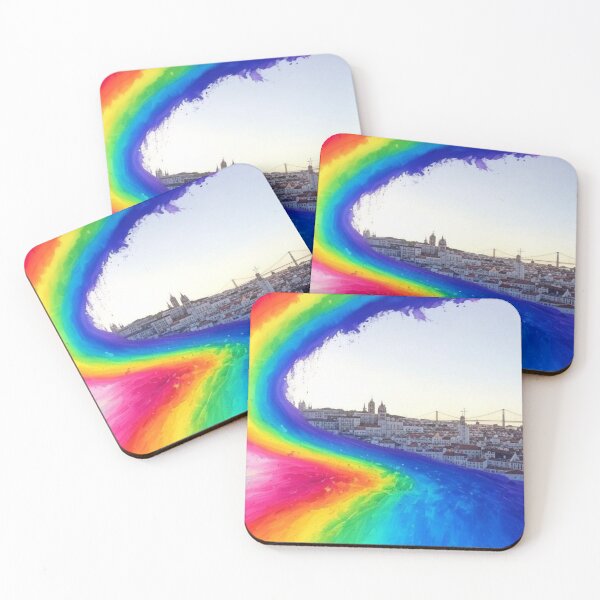 Item preview, Rainbow Pride Lisbon Portugal designed and sold by Places On Earth.