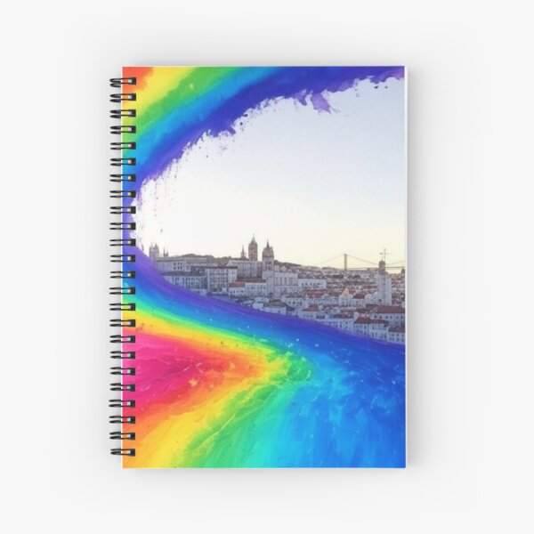 Aperçu de l'œuvre Rainbow Pride à Lisbonne, Portugal créée et vendue par placesonearth.