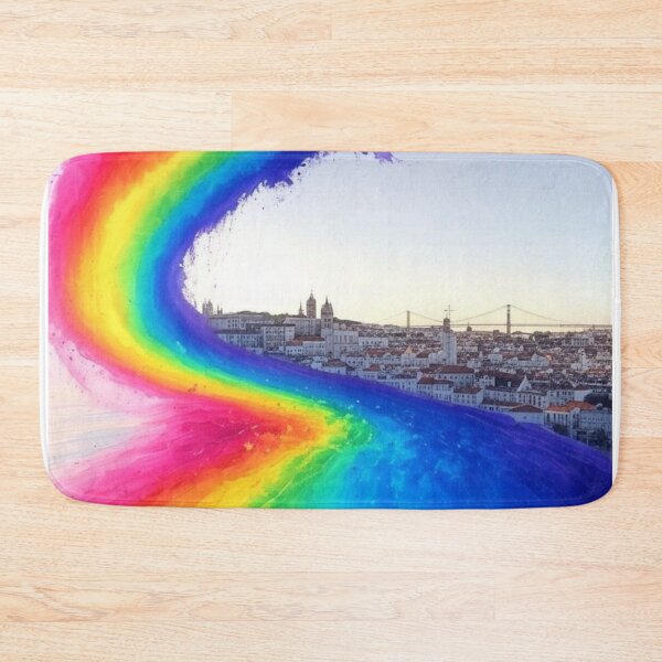 Item preview, Rainbow Pride Lisbon Portugal designed and sold by Places On Earth.