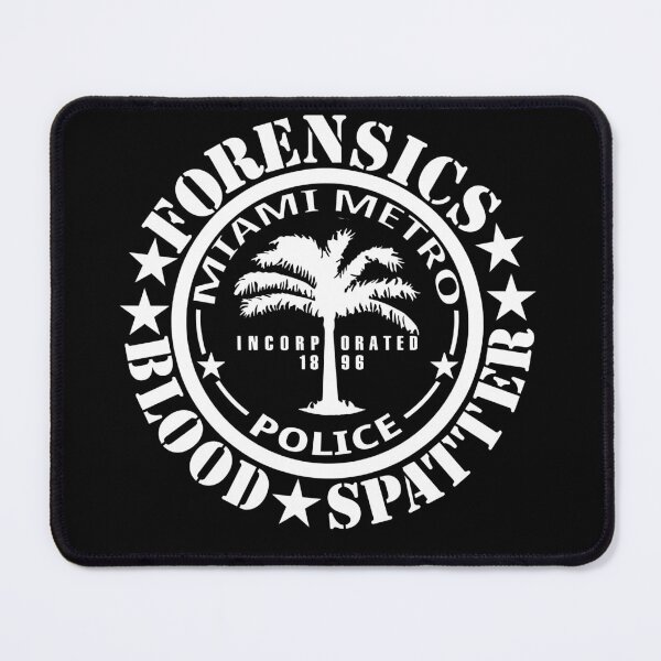 Item preview, Dexter - Miami Metro Police Forensics Blood Spatter Department [white] designed and sold by red-leaf.