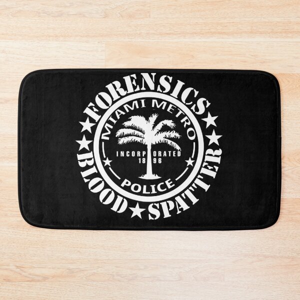 Item preview, Dexter - Miami Metro Police Forensics Blood Spatter Department [white] designed and sold by red-leaf.