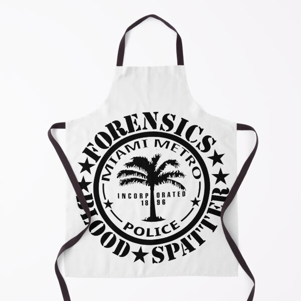 Item preview, Dexter - Miami Metro Police Forensics Blood Spatter Department [black] designed and sold by red-leaf.