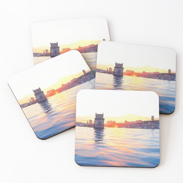Item preview, Lisbon Portugal Water Skyline designed and sold by Places On Earth.