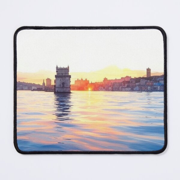 Item preview, Lisbon Portugal Water Skyline designed and sold by Places On Earth.