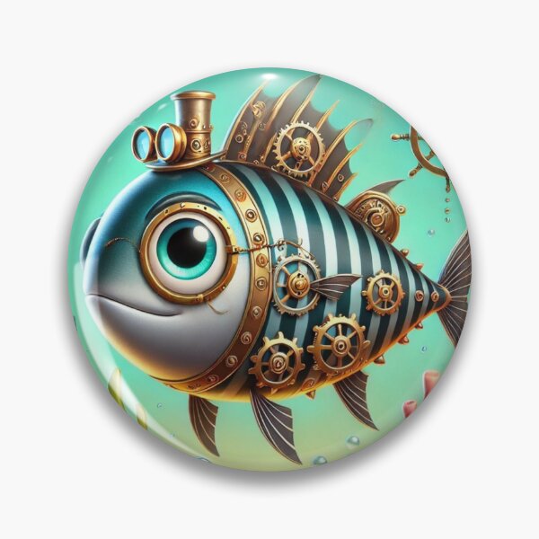 Item preview, Steampunk Spanish Mackerel designed and sold by Sillytoe.