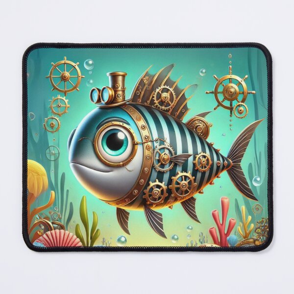 Item preview, Steampunk Spanish Mackerel designed and sold by Sillytoe.