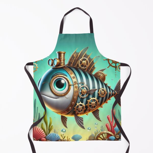 Item preview, Steampunk Spanish Mackerel designed and sold by Sillytoe.