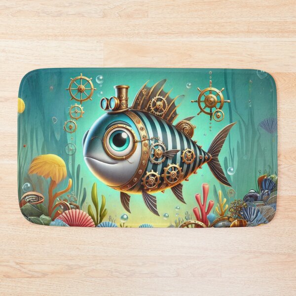 Item preview, Steampunk Spanish Mackerel designed and sold by Sillytoe.