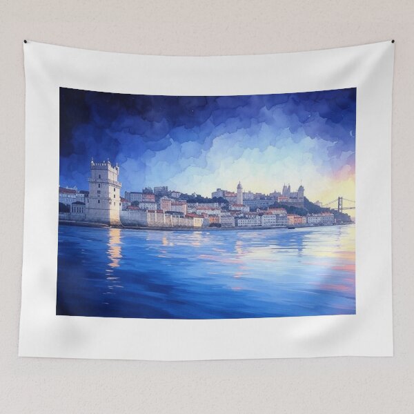 Item preview, Lisbon Portugal Victorian designed and sold by Places On Earth.
