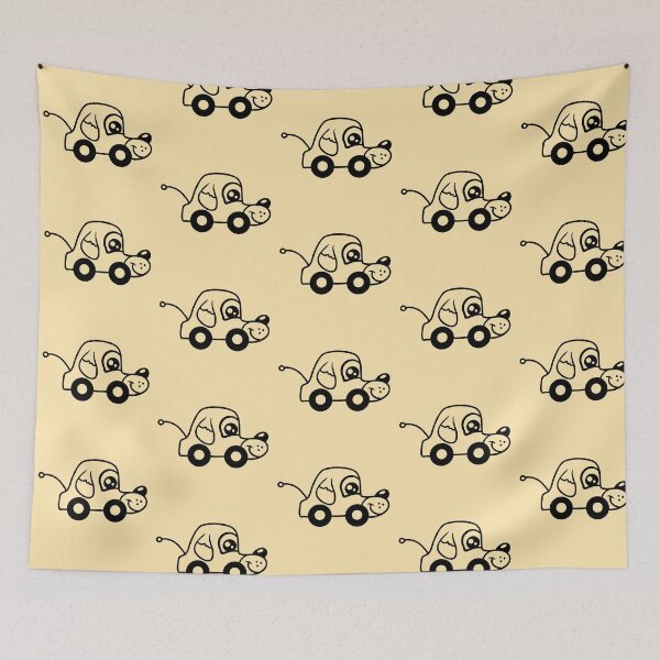 Item preview, Dog Car Toy Remote-Controlled Driving Wheels Sweet Comic Cartoon designed and sold by shirt-o-mat.