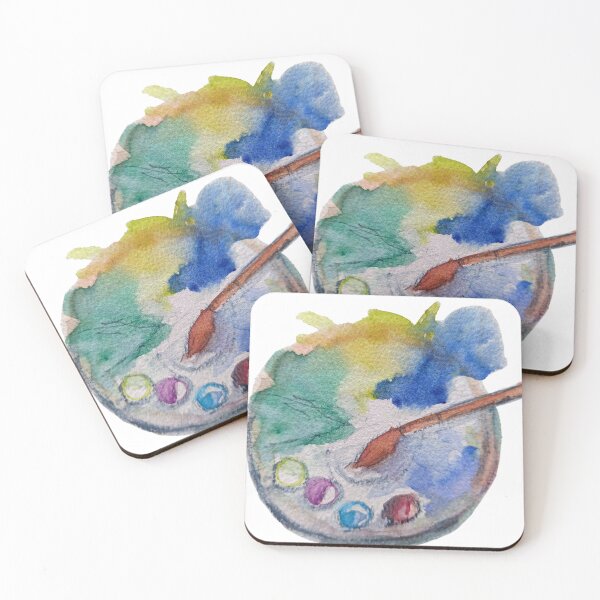 Item preview, Watercolor Palette Vibe designed and sold by Cessy Kaplan.