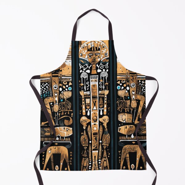 Item preview, Tribal wall art for living room, African-inspired home decor, designed and sold by Shopstract.