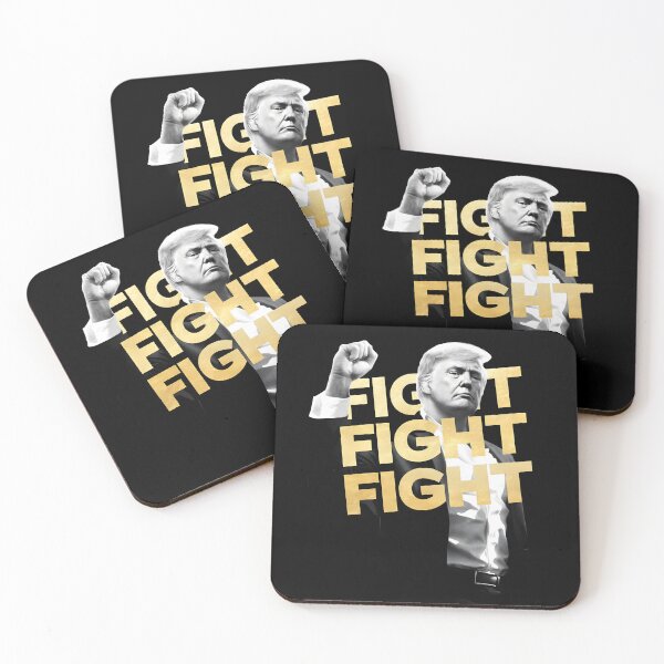 Item preview, Trump 'Fight Fight Fight' Meme Coin designed and sold by WeSellMerch.
