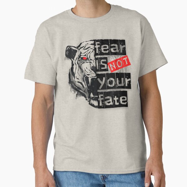 Item preview, Fear Is Not Your Fate Watercolor Tiger Motivational  designed and sold by LK21Designs.