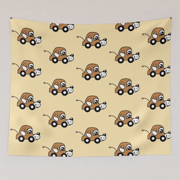 Item preview, Dog Car Toy Remote-Controlled Driving Wheels Sweet Comic Cartoon designed and sold by shirt-o-mat.