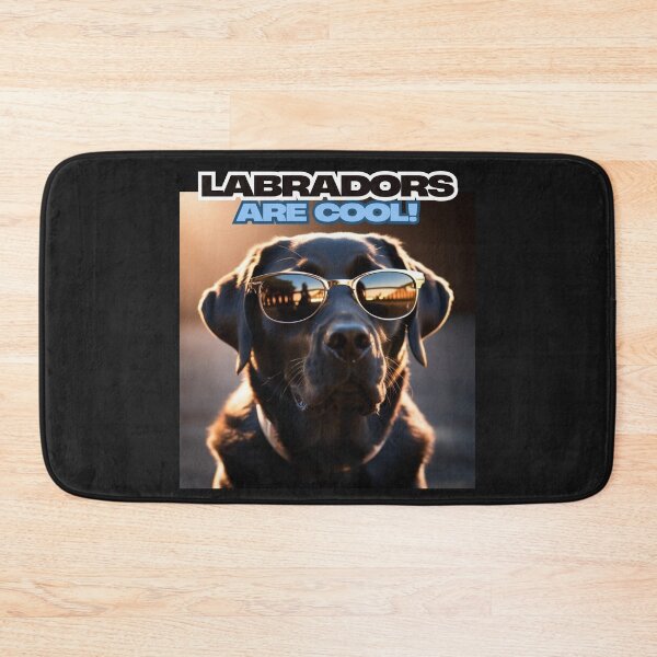 Item preview, Labradors are Cool, Lab Dog Wearing Sunglasses designed and sold by FroggyFly Designs.