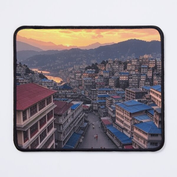 Item preview, Darjeeling India Town designed and sold by Places On Earth.
