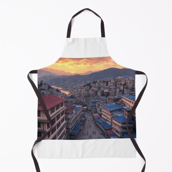 Item preview, Darjeeling India Town designed and sold by Places On Earth.