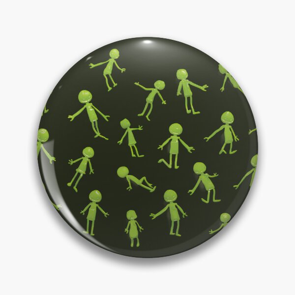 Item preview, LGM Little Green Men Pattern designed and sold by MaryFiore.