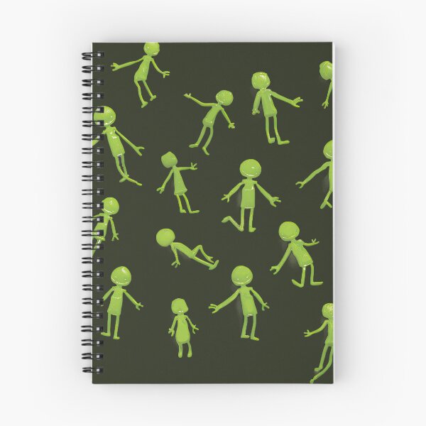 Item preview, LGM Little Green Men Pattern designed and sold by MaryFiore.