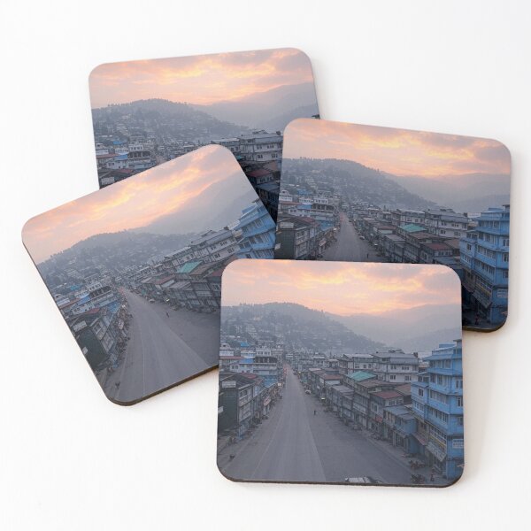 Item preview, Darjeeling skyline designed and sold by Places On Earth.