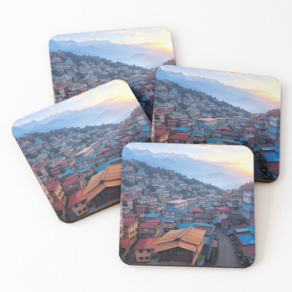Item preview, Darjeeling landscape designed and sold by Places On Earth.