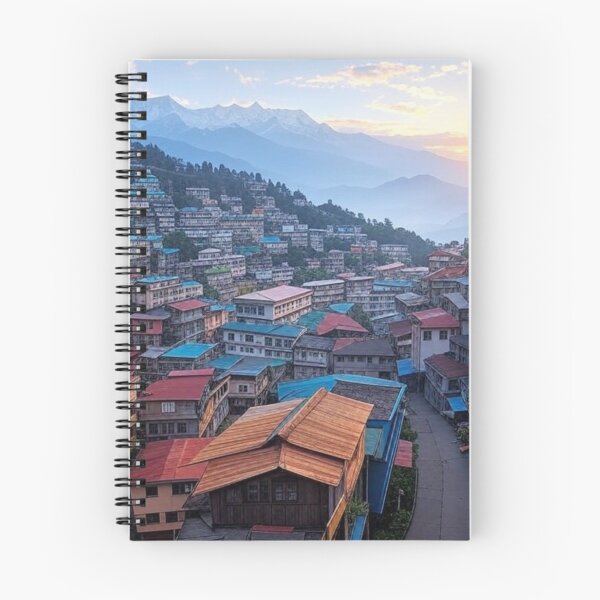 Item preview, Darjeeling landscape designed and sold by Places On Earth.