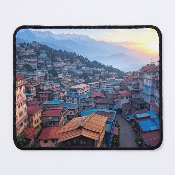 Item preview, Darjeeling landscape designed and sold by Places On Earth.