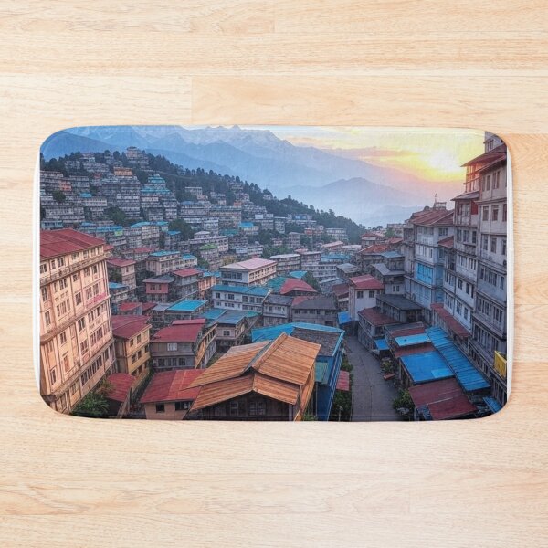 Item preview, Darjeeling landscape designed and sold by Places On Earth.