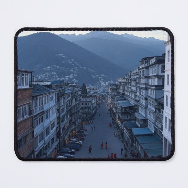 Item preview, Darjeeling hills street designed and sold by Places On Earth.