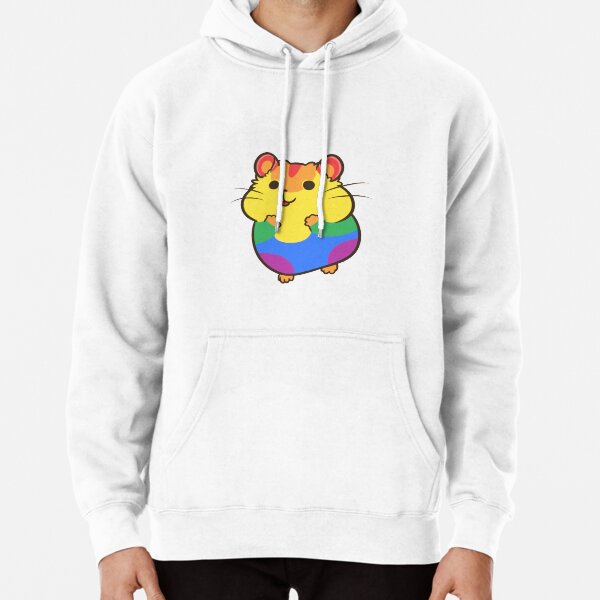 Pride Hamster - gay Pullover Hoodie