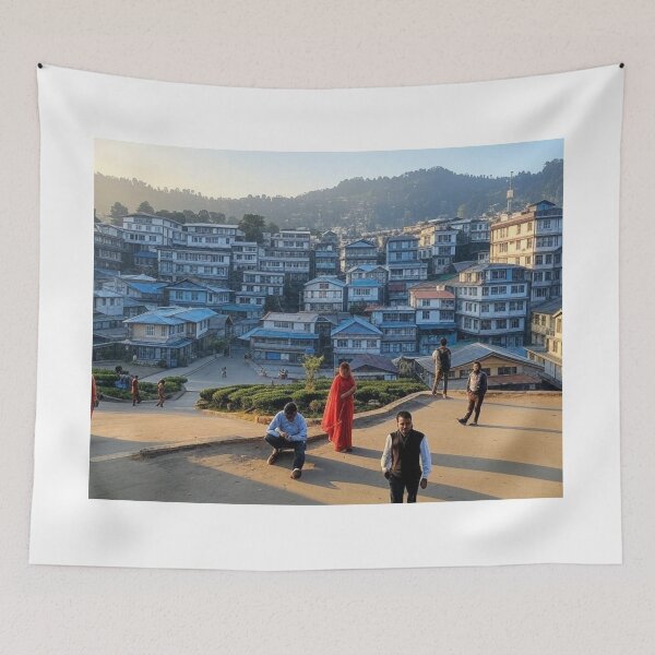 Item preview, Darjeeling city designed and sold by Places On Earth.