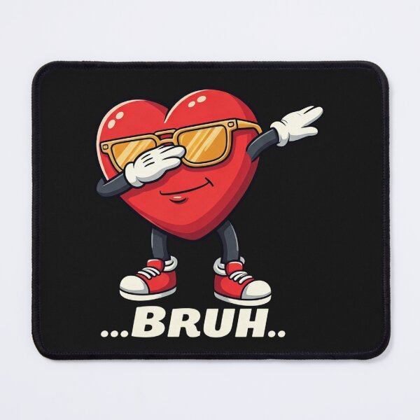 Item preview, Heart Dabbing Bruh Valentine's Day designed and sold by Alex Songs.
