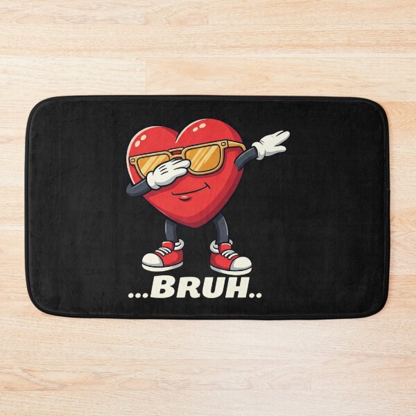 Item preview, Heart Dabbing Bruh Valentine's Day designed and sold by Alex Songs.