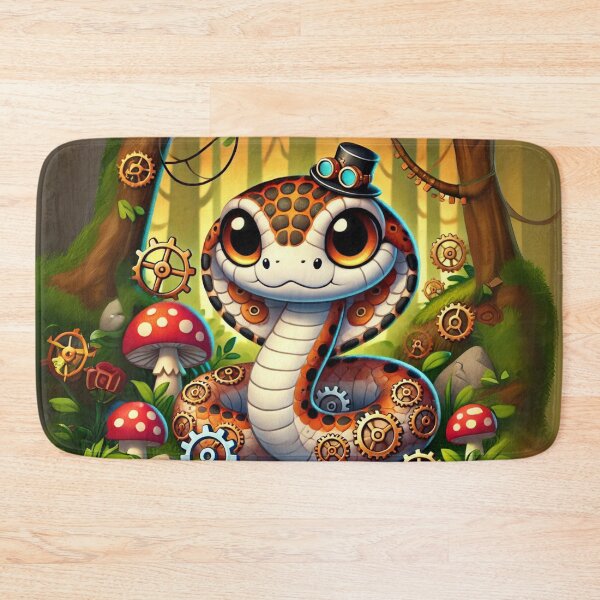 Item preview, Steampunk Speckled Kingsnake designed and sold by Sillytoe.