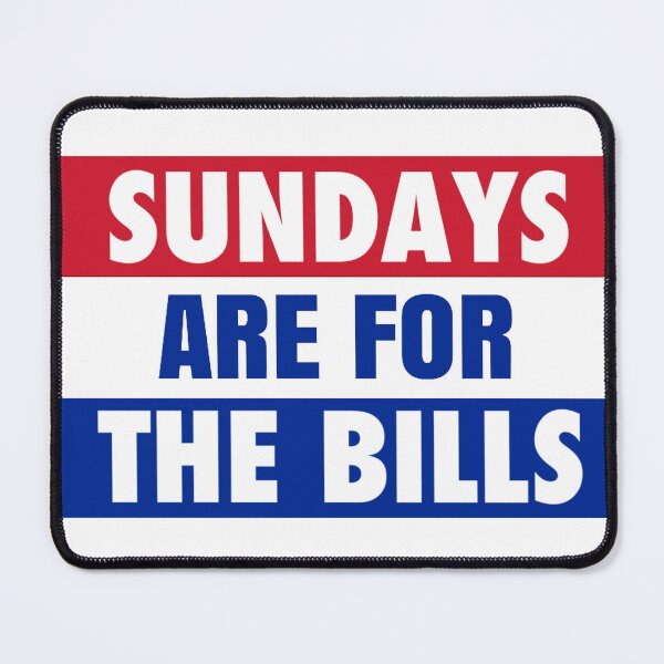 Item preview, Sundays are for the Bills designed and sold by Jilliansshop.